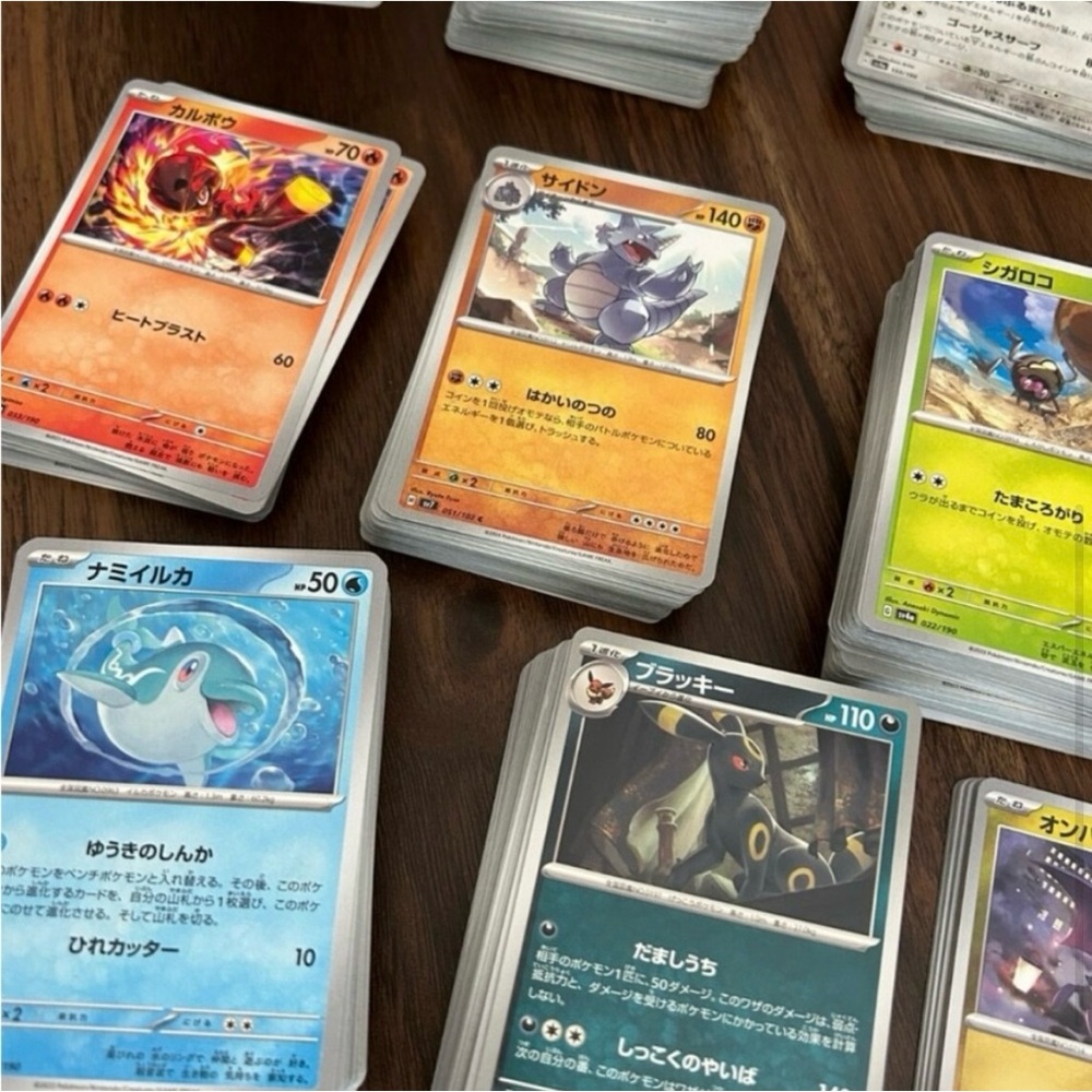100 Japanese Pokemon Cards, NO DUPLICATES, includes EX, holos, common/uncommon ✨ - Picture 4 of 6